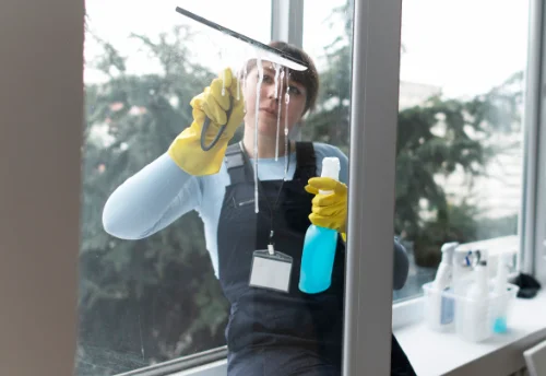 Nettoyage de vitres intérieures et extérieures à Clermont-Soubiran